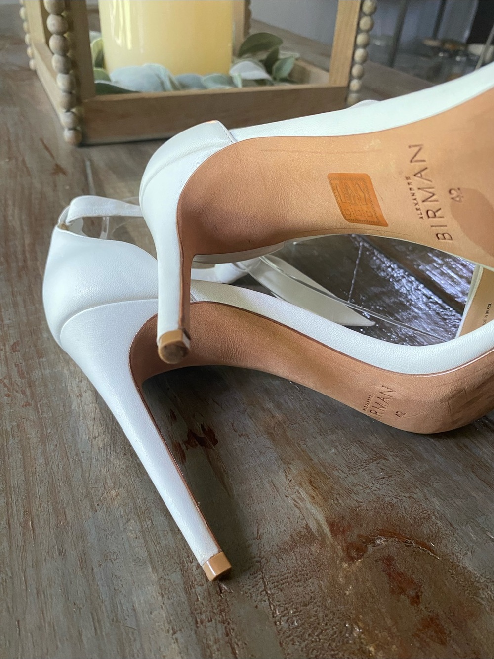 Alexandre Birman Clarita Bow Stiletto Heels Womens 42 White - Picture 15 of 16